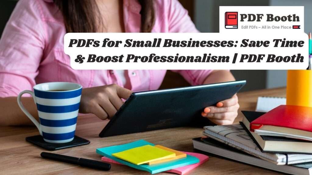 How Small Business Owners Can Save Time with PDFs